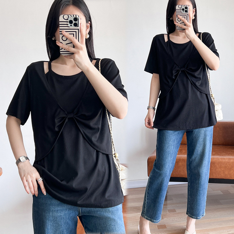 Plus Size Halter Designer Tee (EXTRA BIG SIZE)