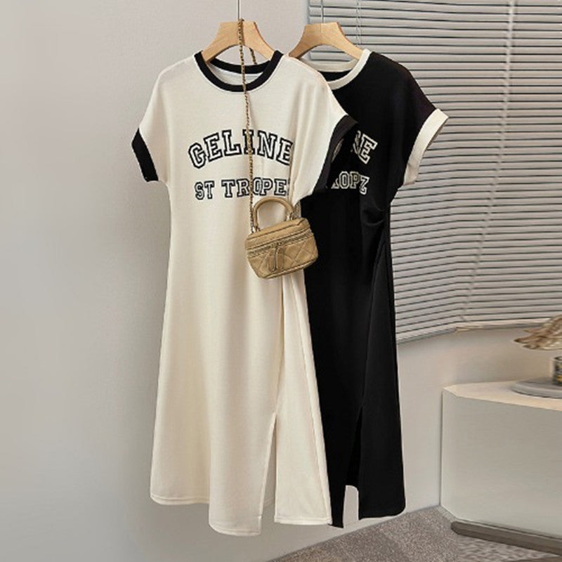 Plus Size Korean Ringer T Shirt Dress