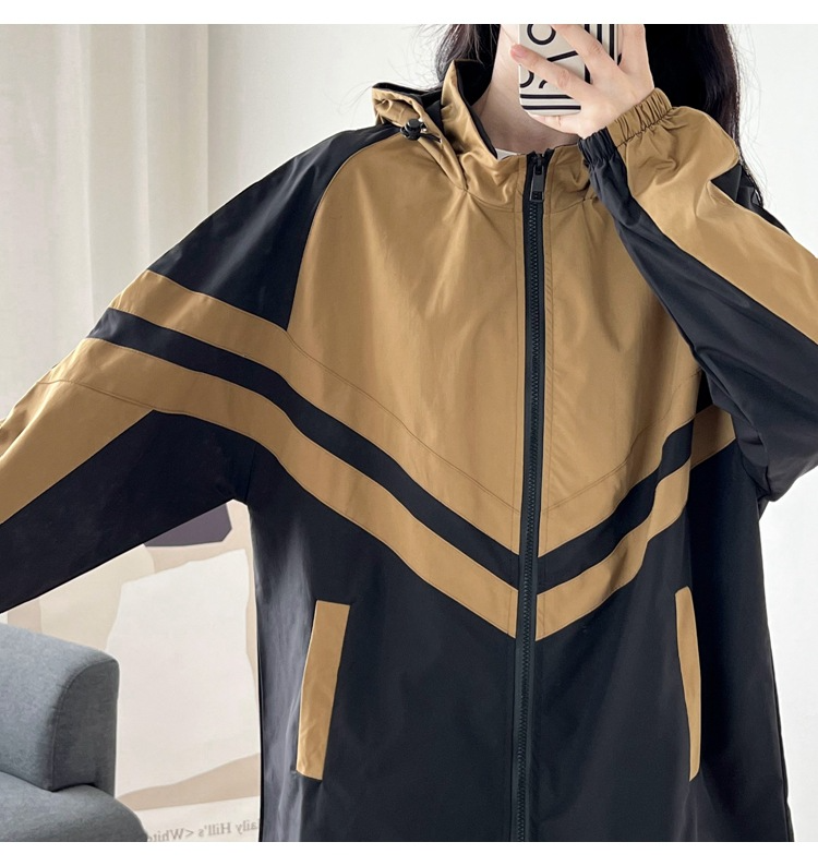 plus size korean style sporty windbreaker jacket EXTRA BIG SIZE Pluspreorder
