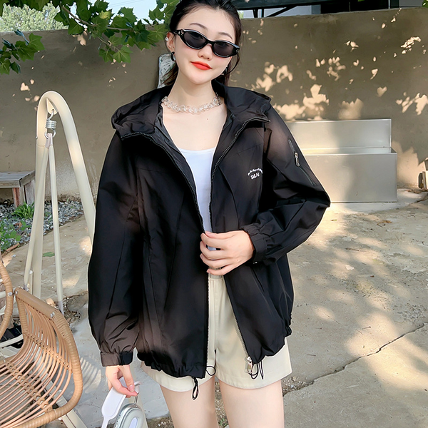 Plus Size Korean Windbreaker (EXTRA BIG SIZE)