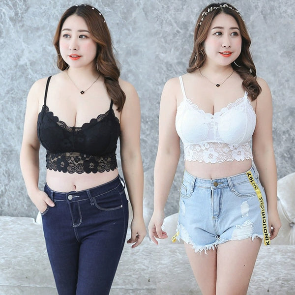 Plus Size Lace Bralette