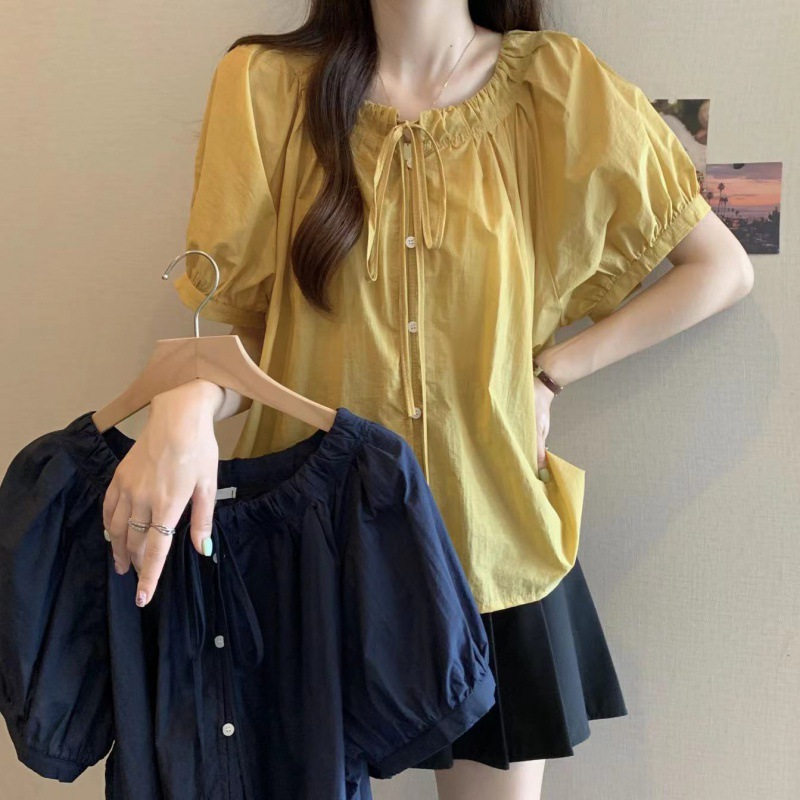 Plus Size Loose Babydoll A Line Blouse
