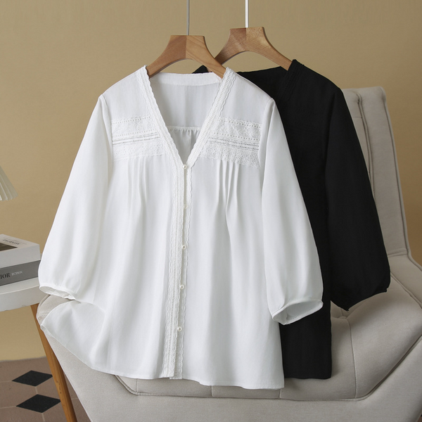 Plus Size Loose Bohemian Blouse