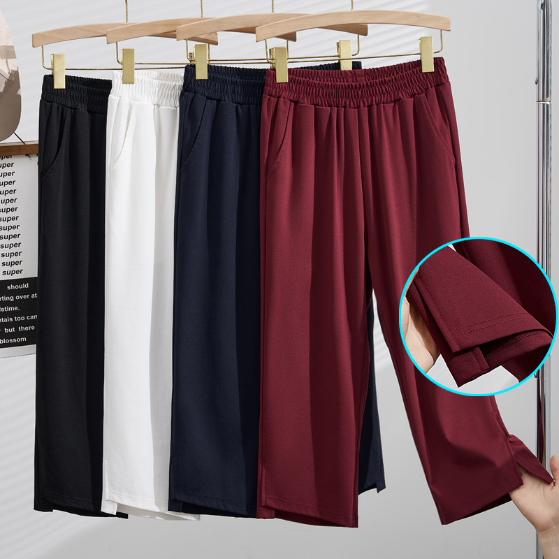 Plus Size Loose Leg 3/4 Pants (EXTRA BIG SIZE)