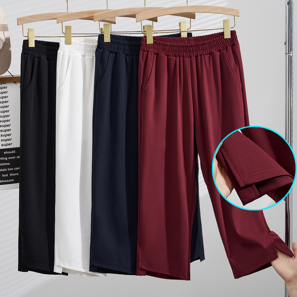 Plus Size Loose Leg 3/4 Pants (EXTRA BIG SIZE)