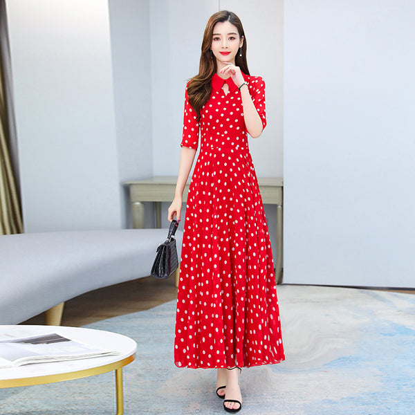 red and black polka dot dress plus size Disney Minnie Mouse Polka Dot Dress Plus Size