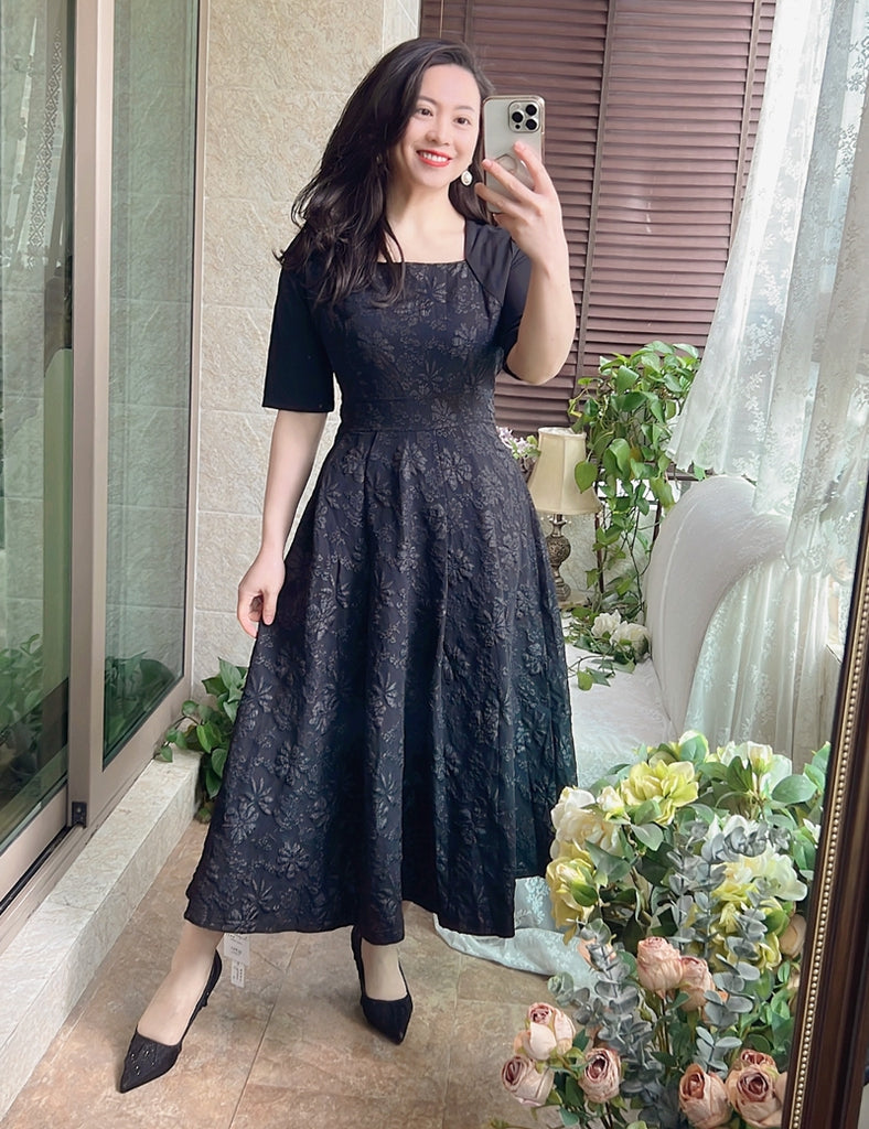 short cardigan dress Plus Size Mock Short Cardigan Jacquard Dress – Pluspreorder