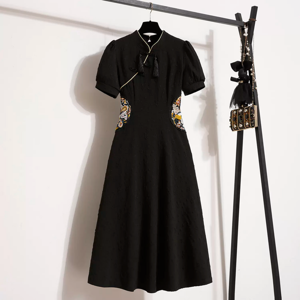 Plus Size Modern Cheongsam Dress