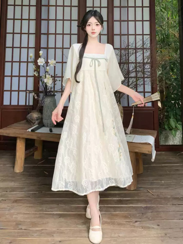Plus Size Modern Short Sleeve Hanbok