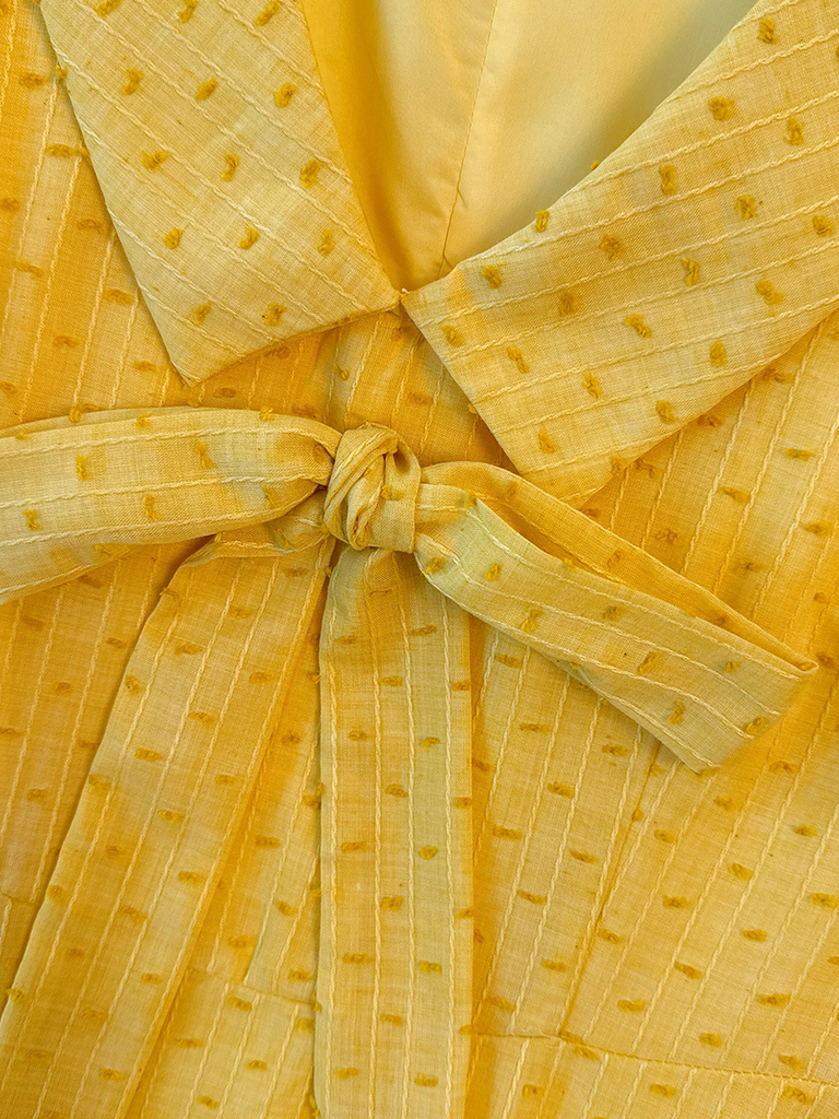 Plus Size Mustard Yellow Preppy Shirt Dress (Extra Big Size) – Pluspreorder