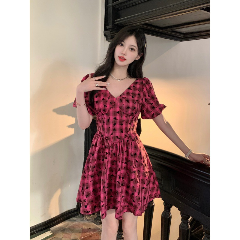 Plus Size Pink Grunge Lolita Big Ribbon Dress