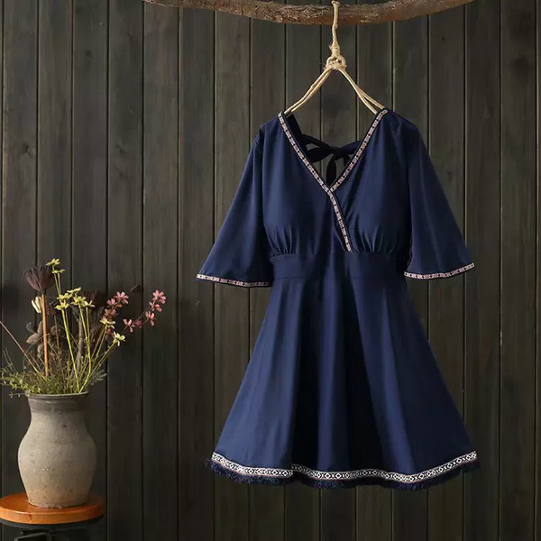 Plus Size Short Sleeve Swimsuit