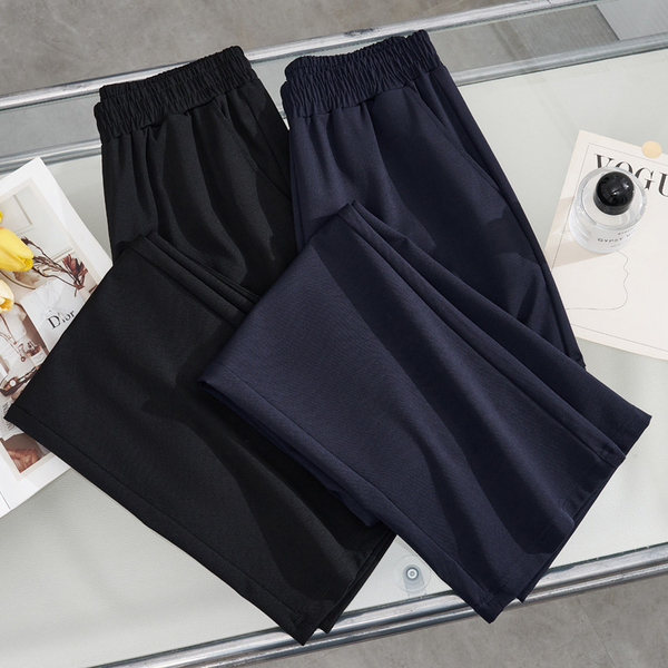 Plus Size Straight Leg Long Pants (EXTRA BIG SIZE)