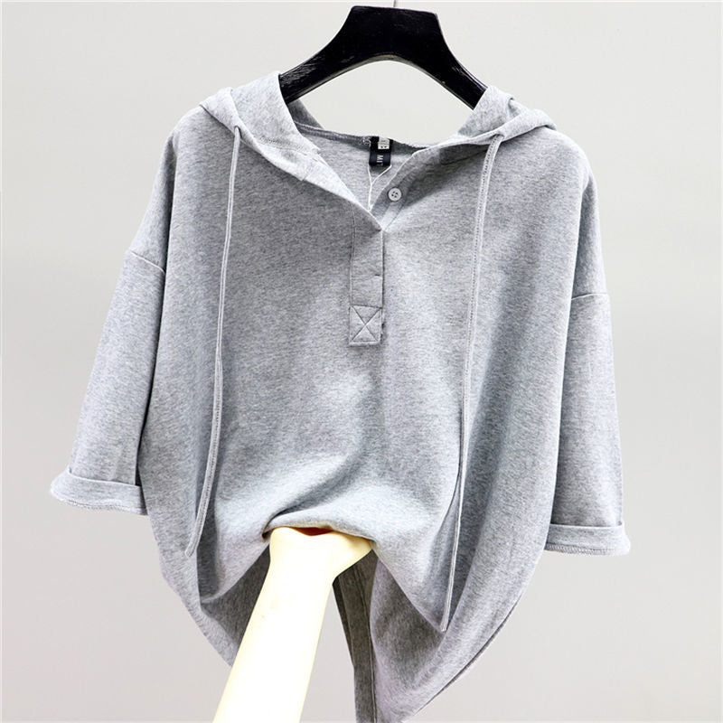 Plus Size Hoodie Tee