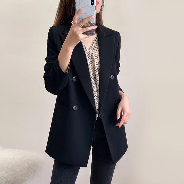 Plus Size Women'S Tuxedo Blazer