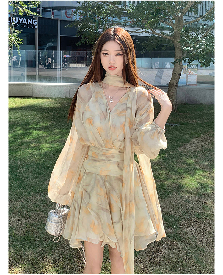 Plus Size Korean Yellow Fairy Dress – Pluspreorder