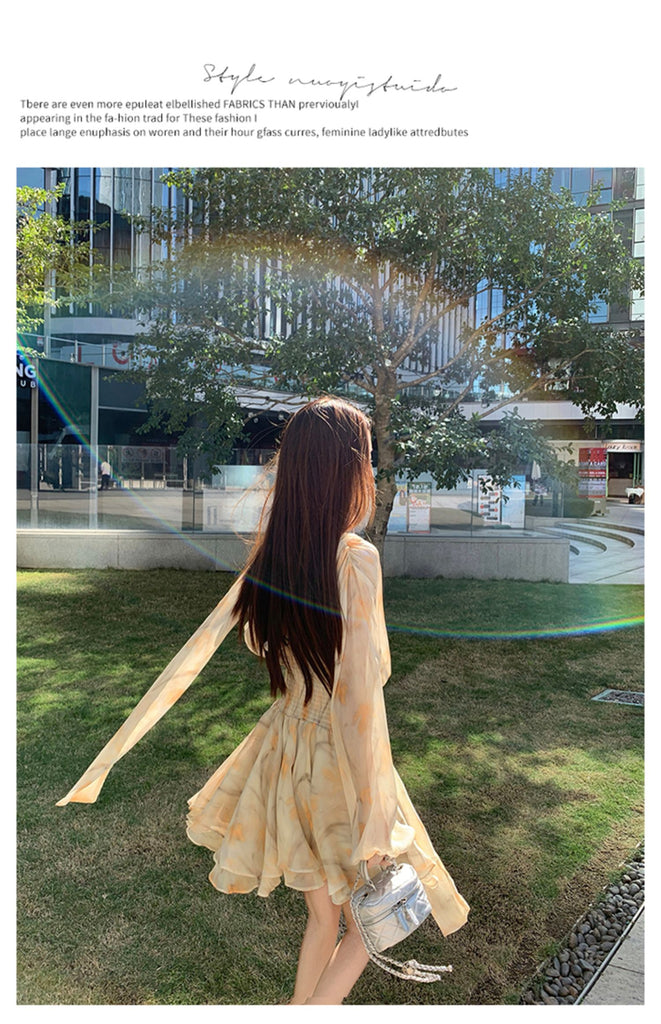 Plus Size Korean Yellow Fairy Dress Pluspreorder Plus Size Korean Yellow Fairy Dress Pluspreorder