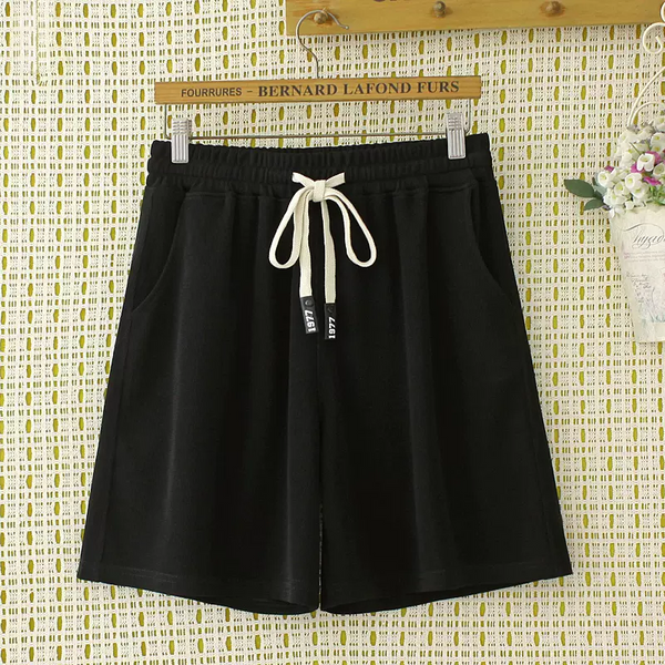 (XL-4XL) Plus Size Stretchband Pocket Shorts (EXTRA BIG SIZE)
