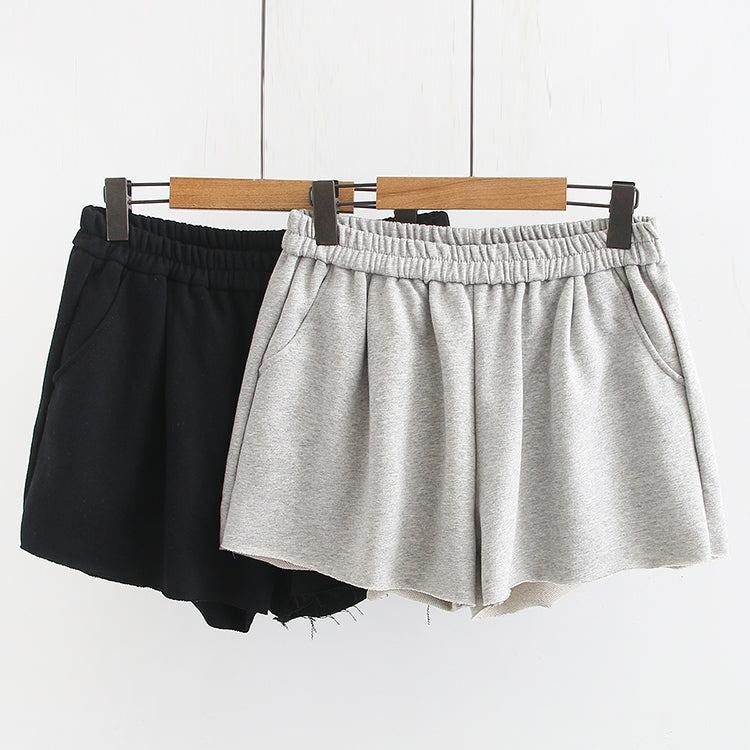 Plus Size Sweat Shorts
