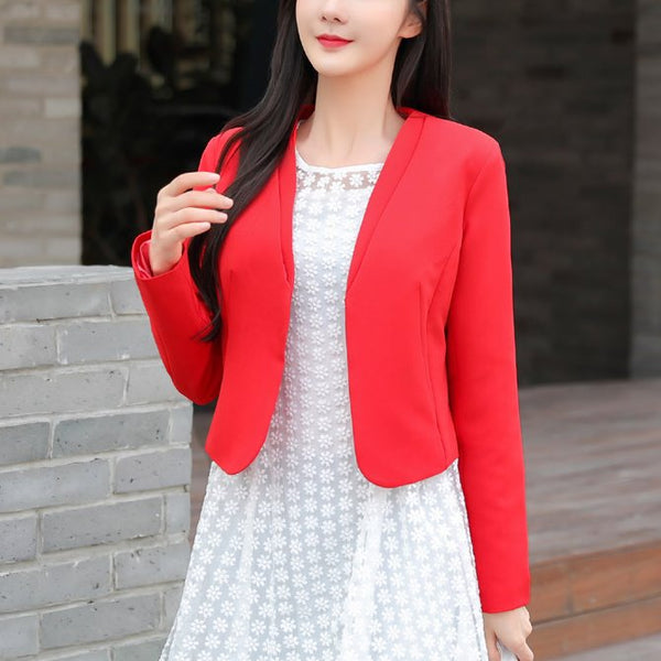 Plus Size Formal Blazer Jacket