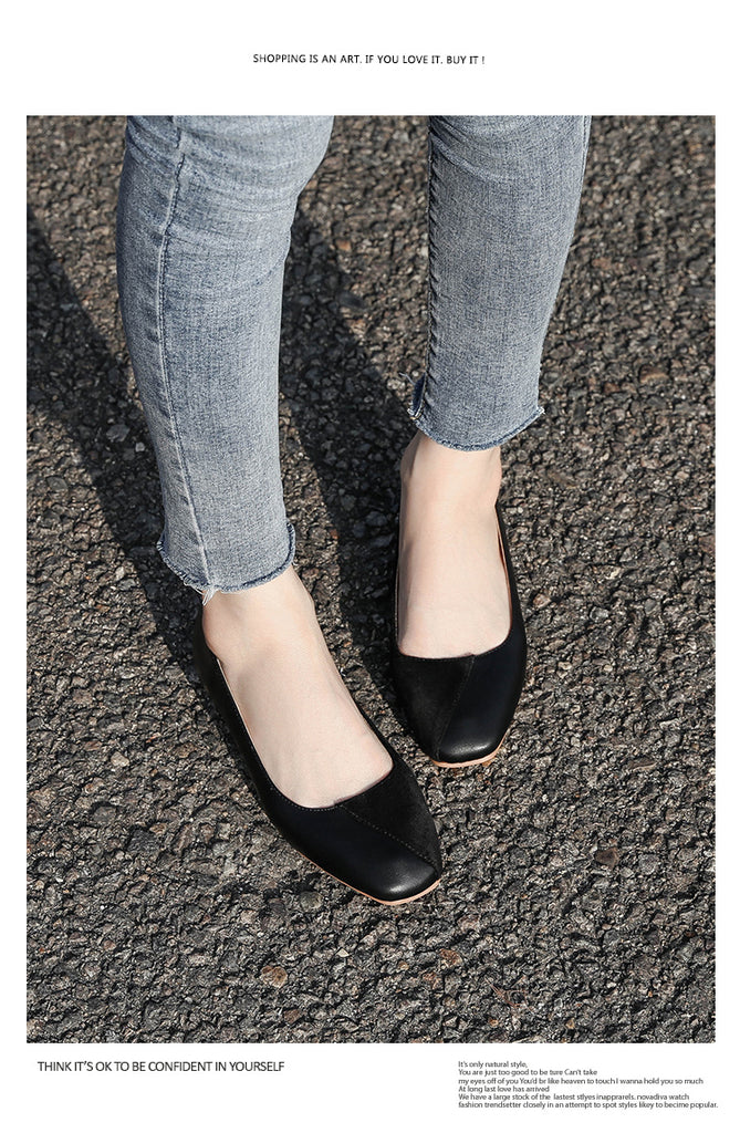 Ballet flats store too big