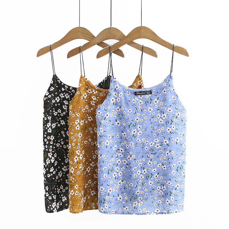 Plus Size Floral Camisole Sleeveless Top