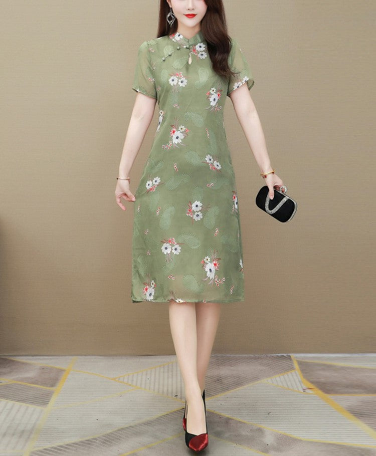 Plus Size Cheongsam