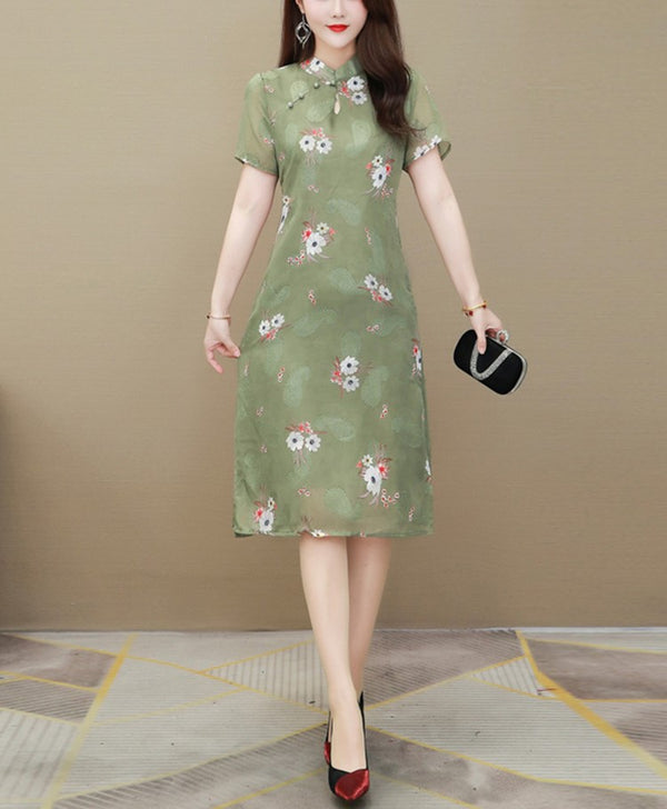 Plus Size Cheongsam