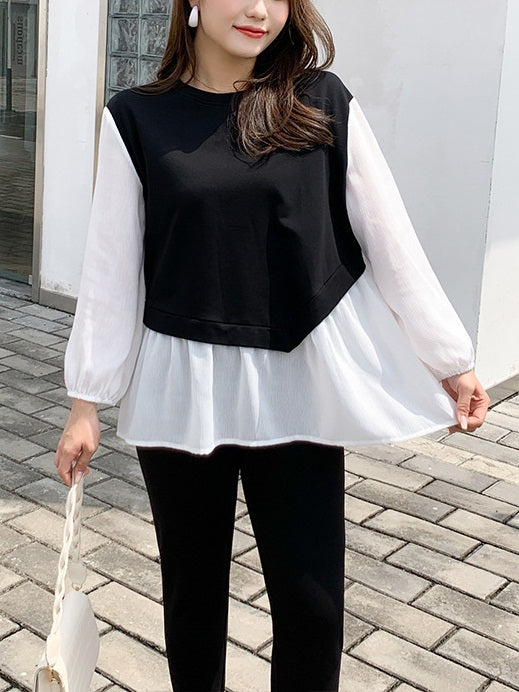 Lee Ann Plus Size Long Sleeve Top And Pants Set