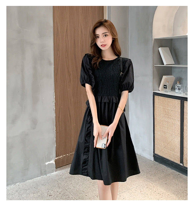 Plus Size Black Korean Babydoll Dress Pluspreorder Plus Size Black Korean Babydoll Dress Pluspreorder