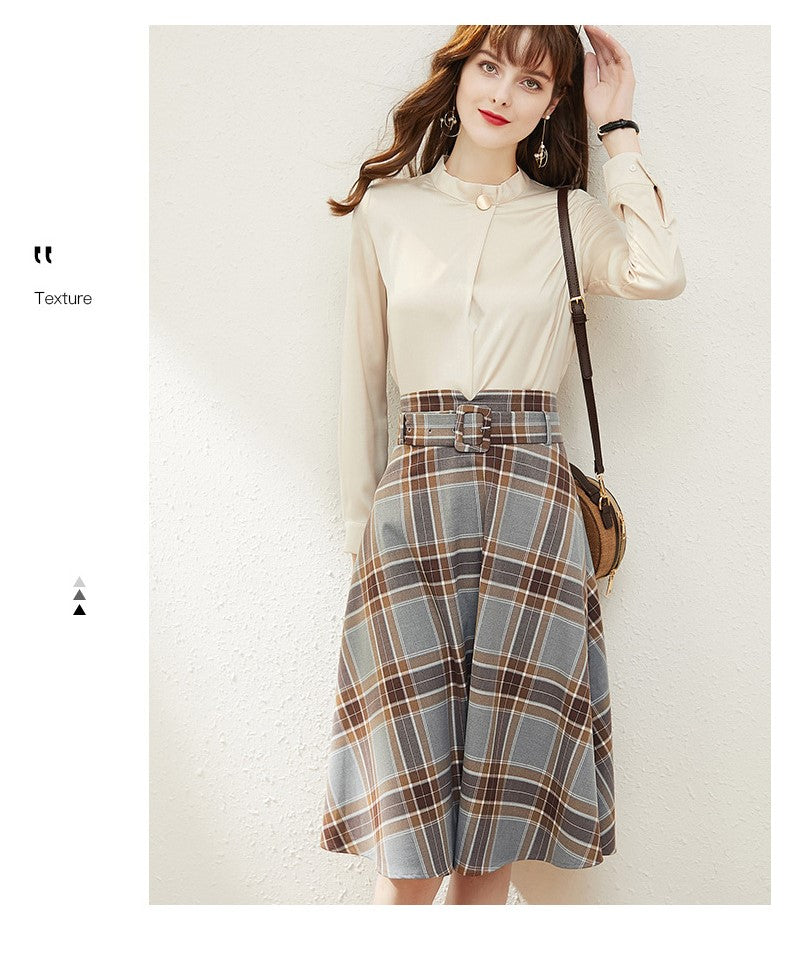 Formal long skirt and blouse online
