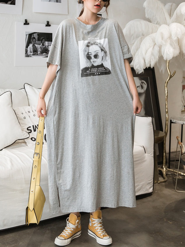 Kaiala Plus Size V Neck T Shirt Midi Dress Pluspreorder Kaiala Plus Size V Neck T Shirt Midi Dress Pluspreorder