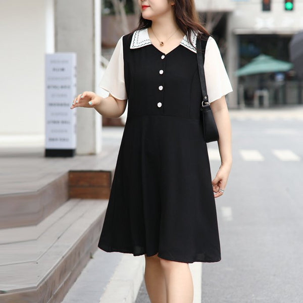 Plus Size Work Shirt Dress