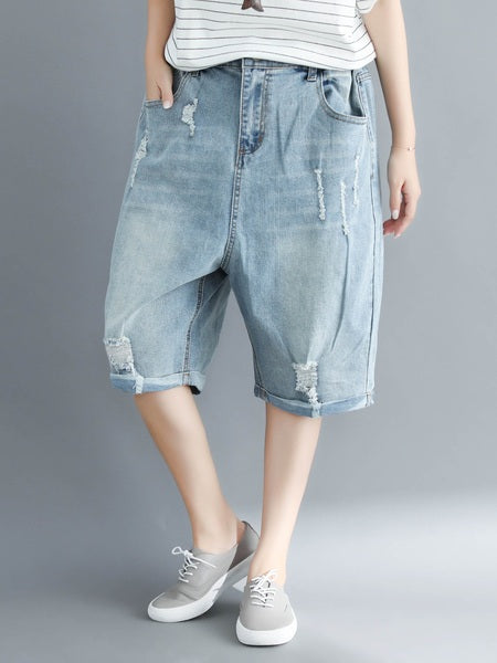 Maleigha Denim Shorts