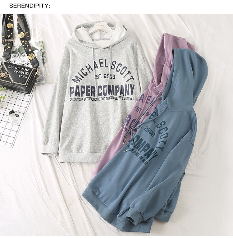 Kirstal Plus Size Words Sweater Long Sleeve Top