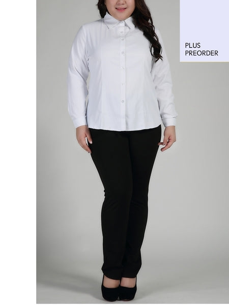 Isabel L/s Business Shirt (EXTRA BIG SIZE) (2 COLLAR TYPE)