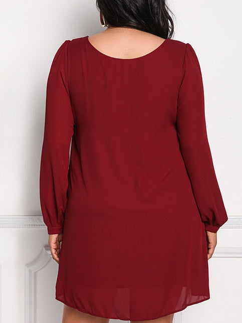 Chiffon sales work dress