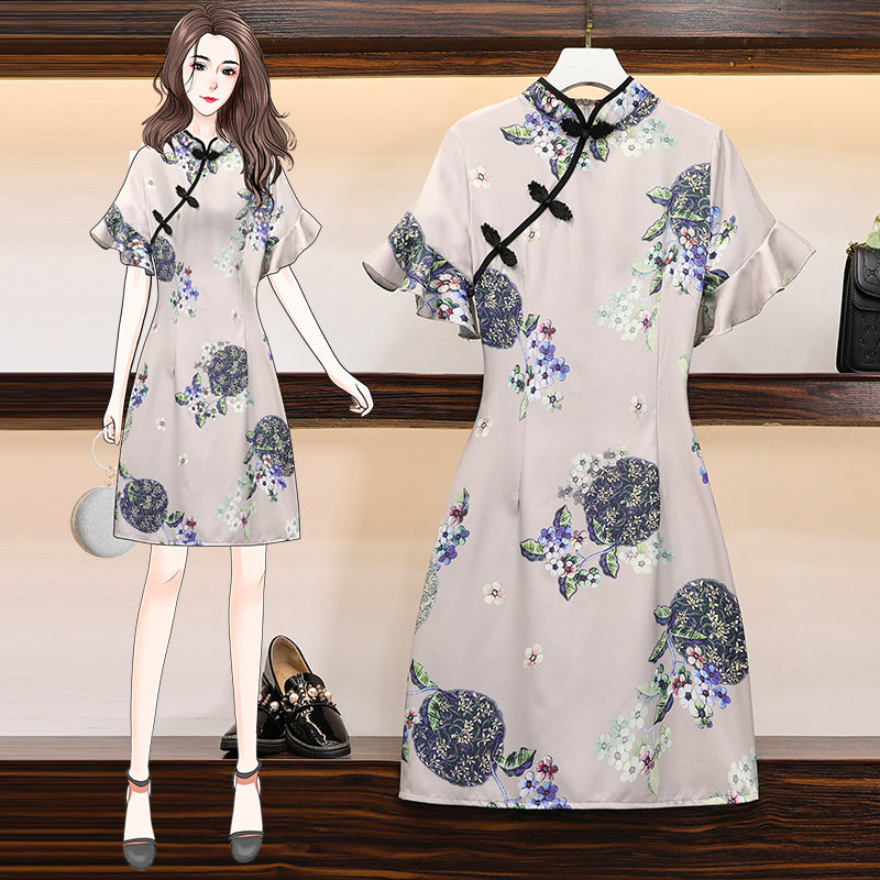 Laramie Plus Size Oriental Cheongsam