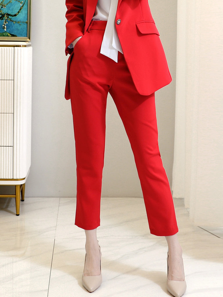 Kaye Plus Size Smart Work Office Trouser Pants