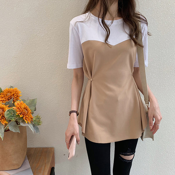 Plus Size Korean Sweetheart Top