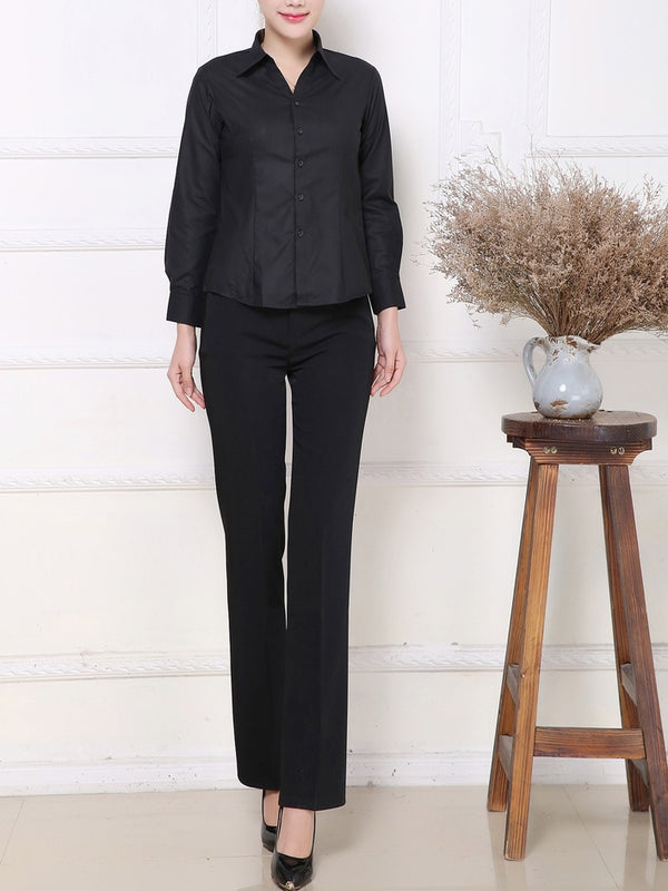 Black Sleek Business Shirt (2 Lengths)