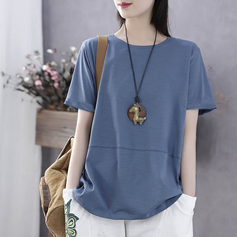 Leo Plus Size Short Sleeve T Shirt Top