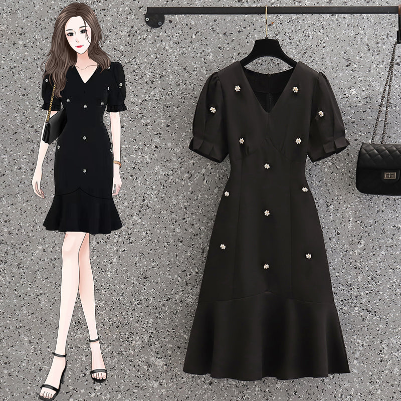 Plus Size Korean Chanelesque Dress