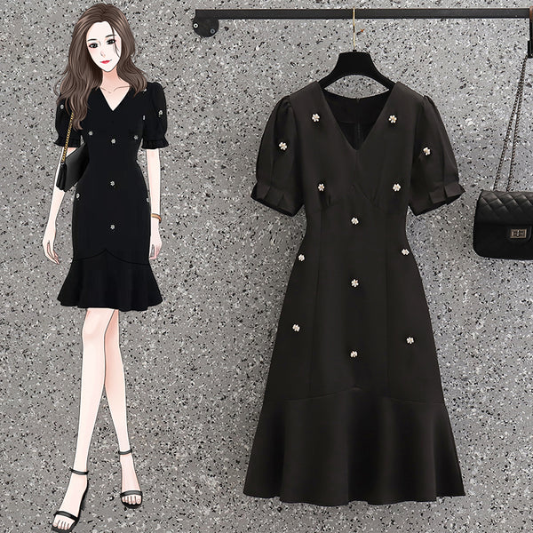 Plus Size Korean Chanelesque Dress