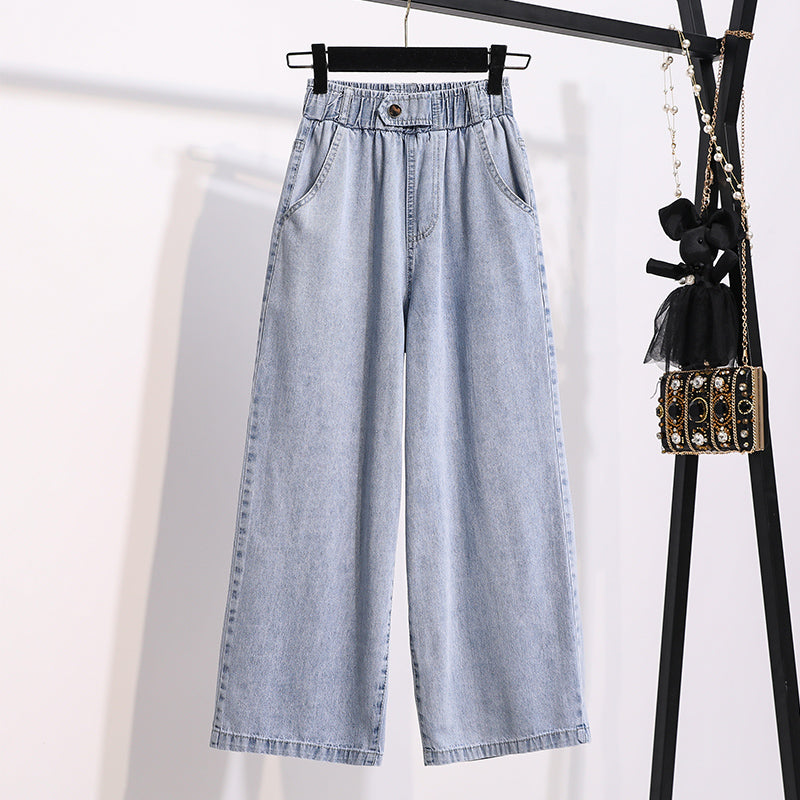 Plus Size Wide Leg Jeans