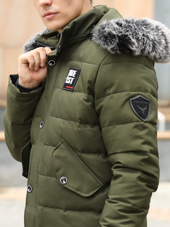 Plus size bomber clearance jacket with fur hood