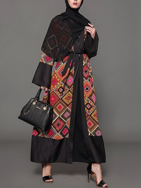 Morning Mosaic Bright Maxi Jacket
