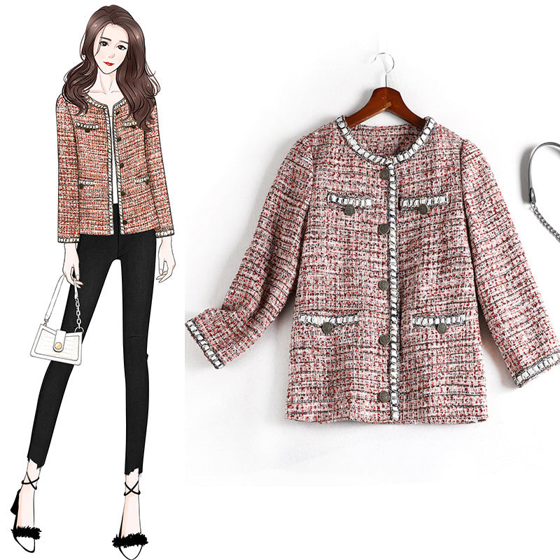 Kilmeny Plus Size Chanel- Esque Tweed Jacket