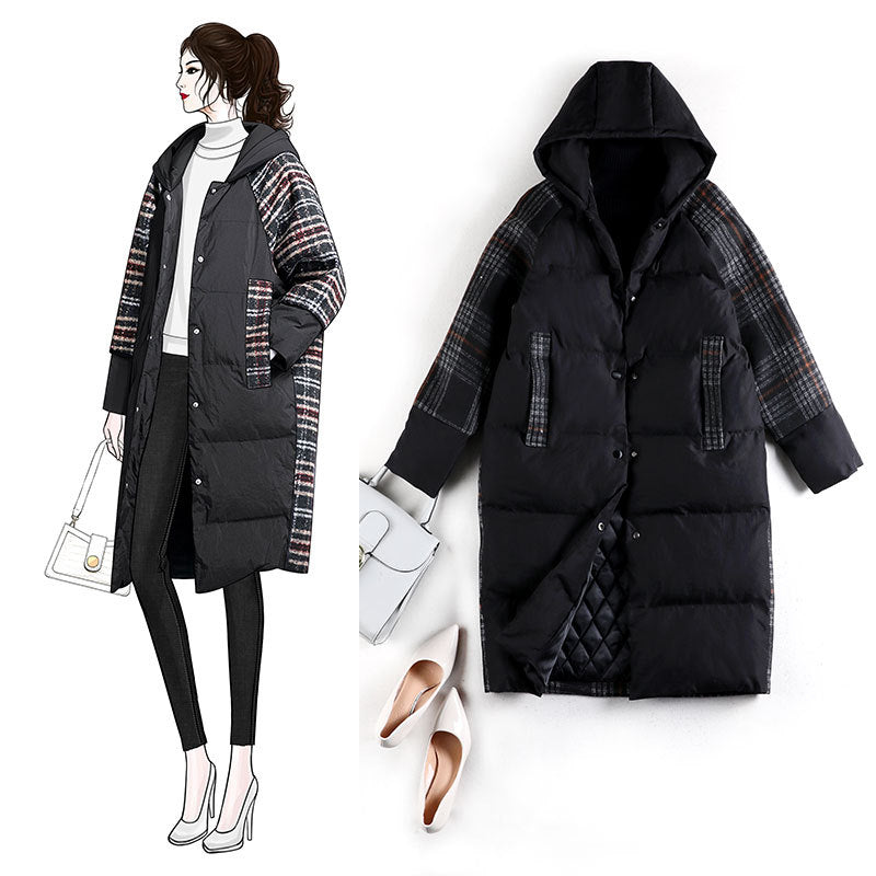 Laniyah Plus Size Padded Hoodie Winter Jacket