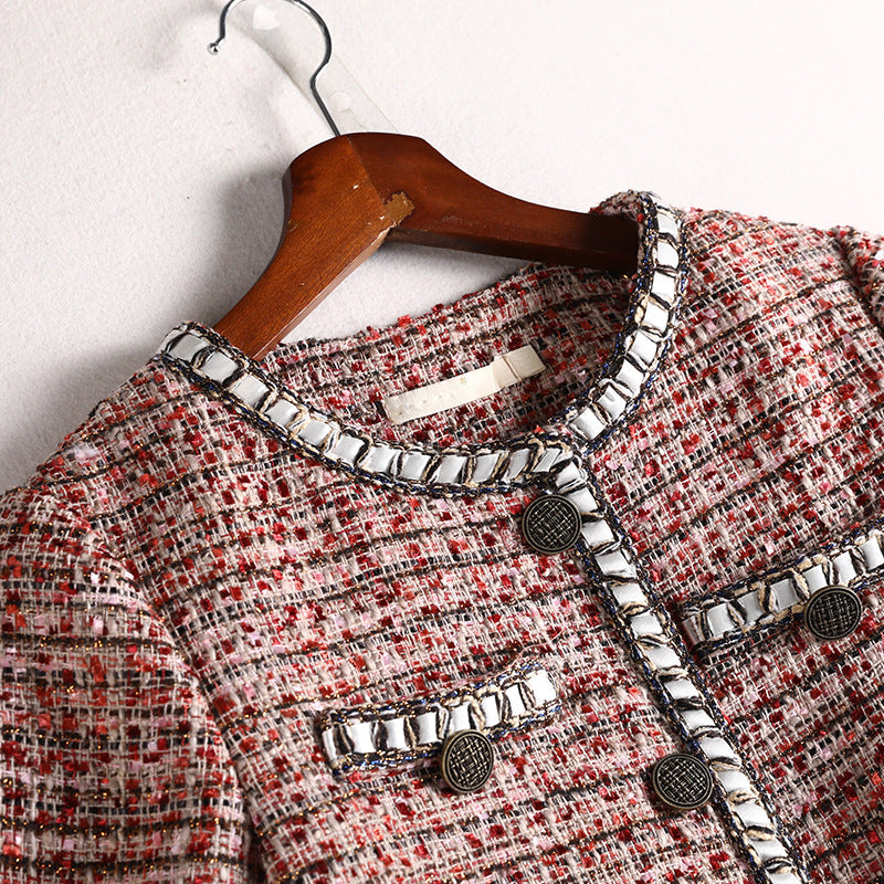 Kilmeny Plus Size Chanel- Esque Tweed Jacket – Pluspreorder